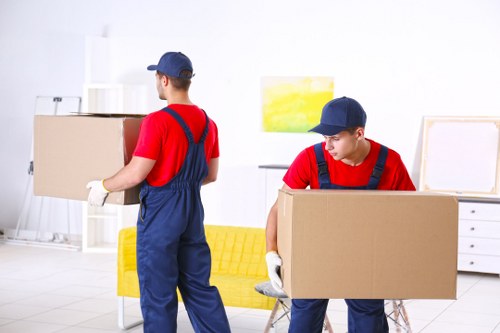 Man and van vehicle serving local moving needs in Morden