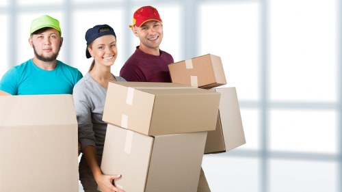 Commercial removal van service for a business move in Morden