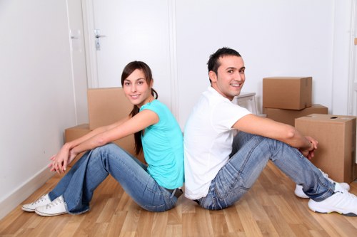 Careful furniture protection during a home relocation in Morden