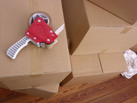 Preparation and loading for a local move in Morden