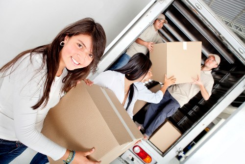Careful waste separation and recycling process for a Morden clearance